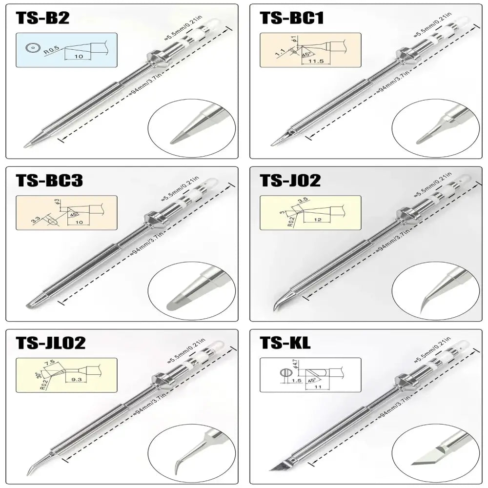 Portable Programmable Digital Soldering Station (different models available) - HBC