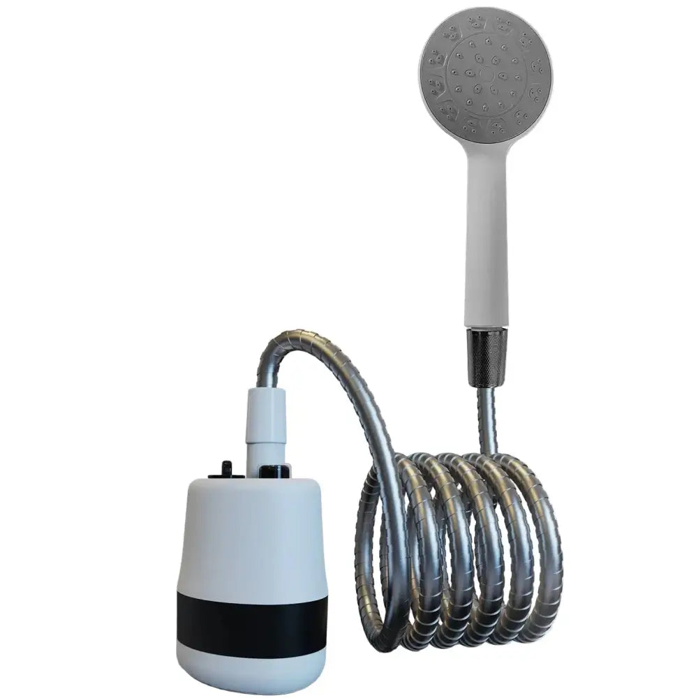 Portable Rechargeable Camping Shower (available in Black & Blue) - Black / Outdoor Shower - SS
