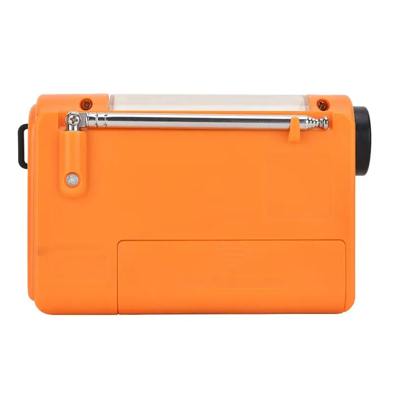 Portable Solar Hand Crank Radio with Power Bank & Flashlight - SS