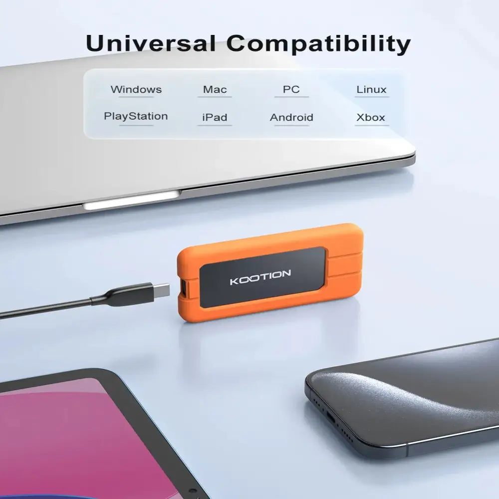 Portable SSD 2TB/1TB/512GB USB 3.2 External Drive - TWS
