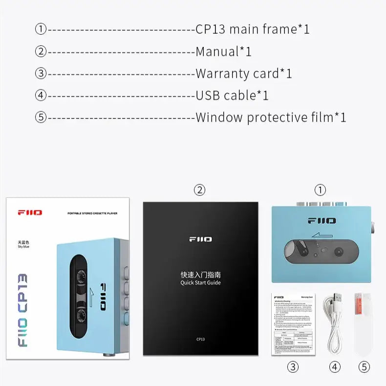 Portable Stereo Cassette Player - SS