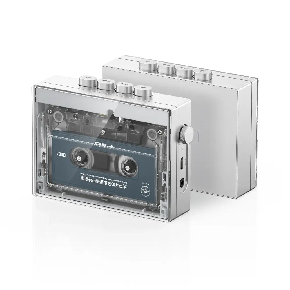 Portable Stereo Cassette Player - Transparent / Cassette Player - SS