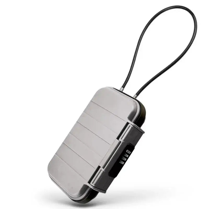 Portable Travel Safe Box – Waterproof Lockbox - SS