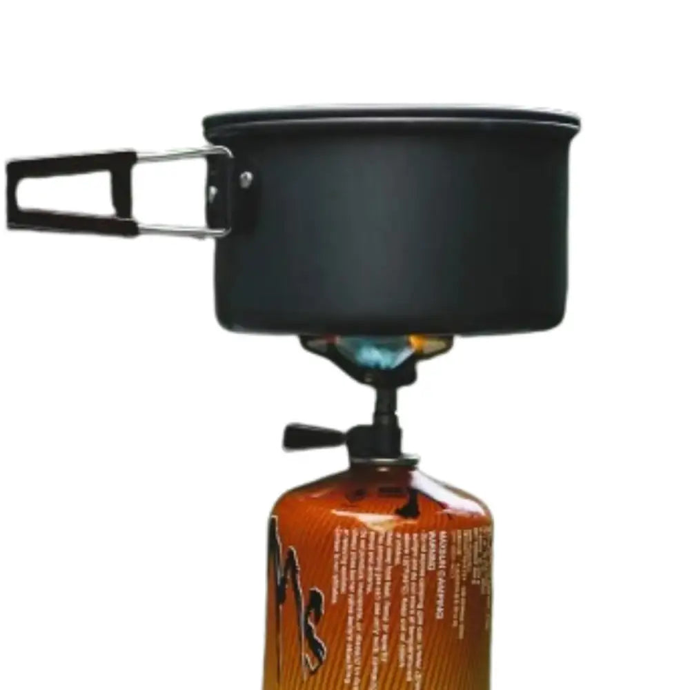 Portable Ultralight Gas Stove – Titanium Burner for Hiking & Picnic - SS