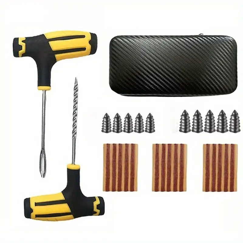 Portable Universal Tyre Emergency Repair Kit (4 types of set available) - C - HBC