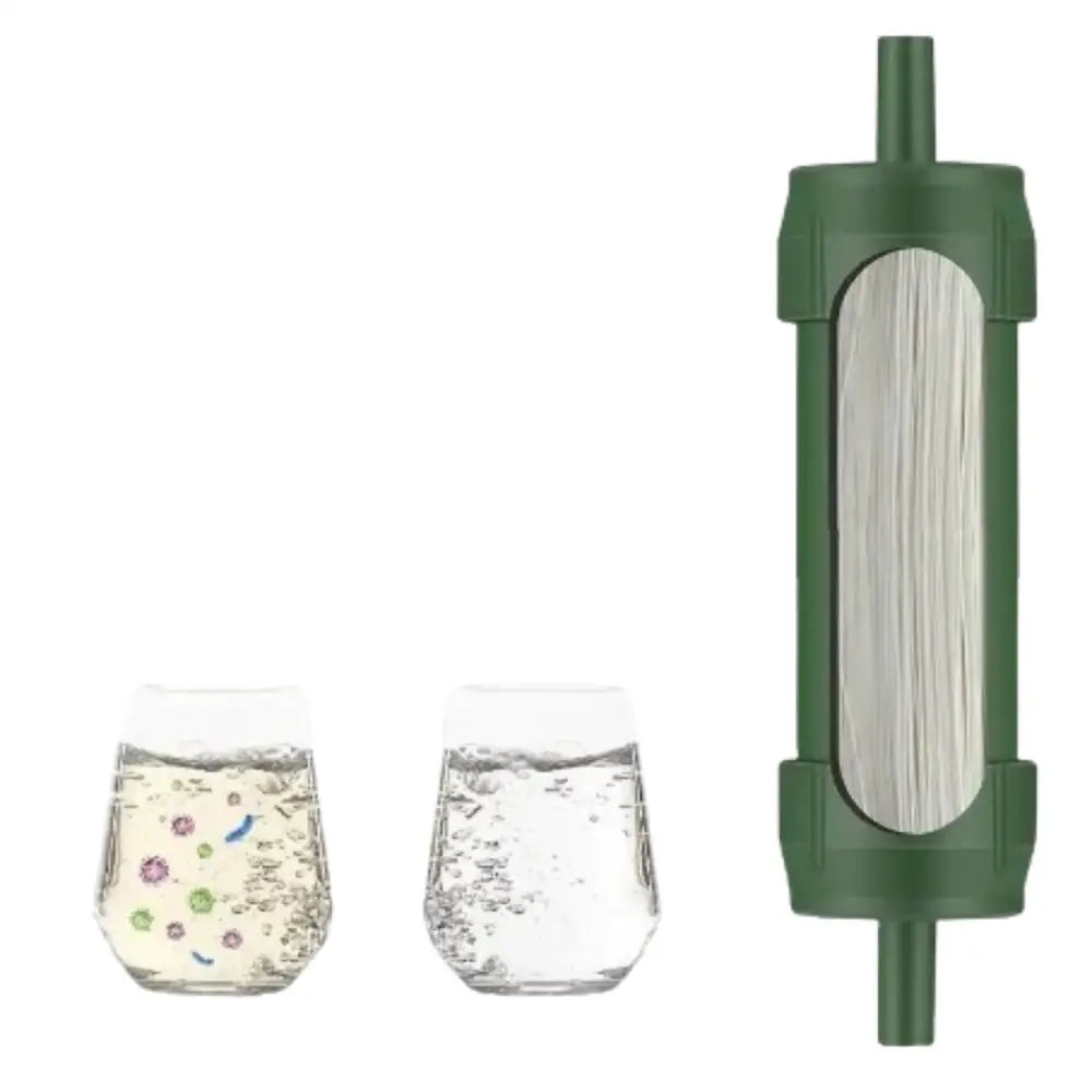 Portable Water Filter Straw for Camping & Emergency Survival - SS