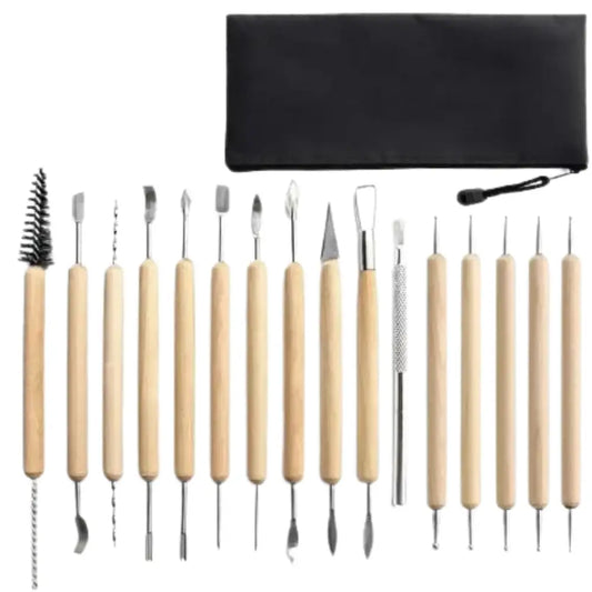 Pottery Tool Set – Clay Ceramic Wax Carving Kit - SS