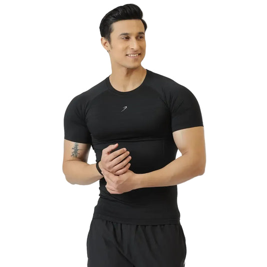 Power Seamless T-shirt Black - Tshirts
