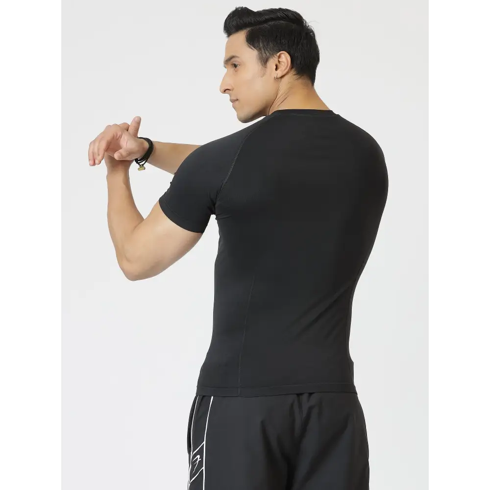 Power Seamless T-shirt Black - Tshirts