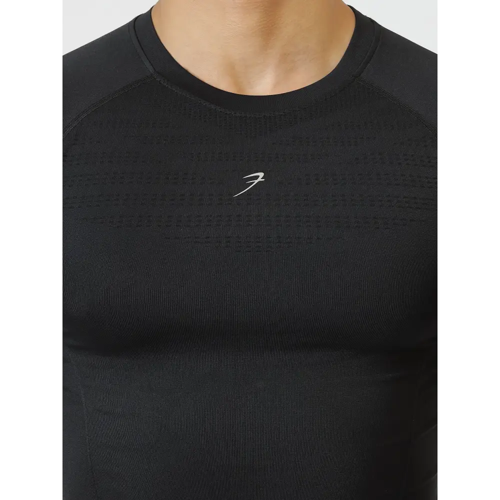 Power Seamless T-shirt Black - Tshirts