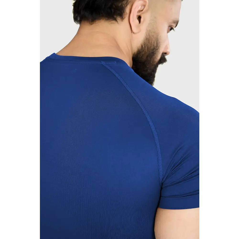 Power Seamless T-shirt Blue/ Fuaark - Tshirts