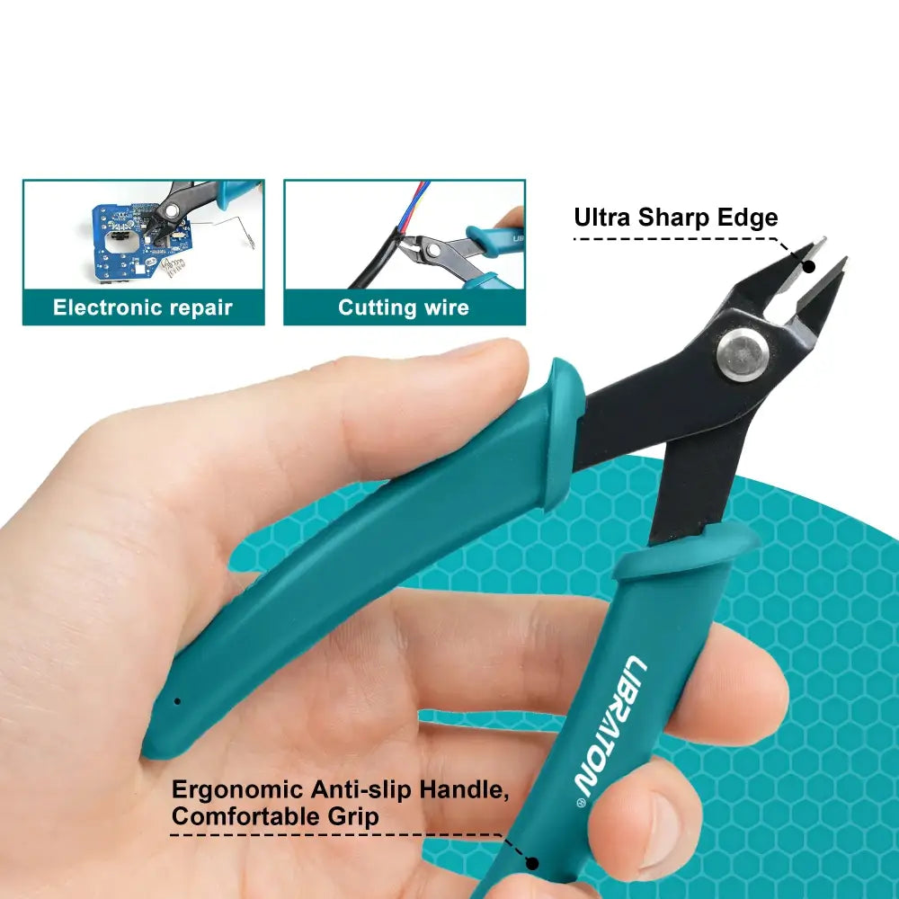 Precision Micro Wire Cutter & Side Cutting Pliers (available in 1pc and 2pcs) - HBC