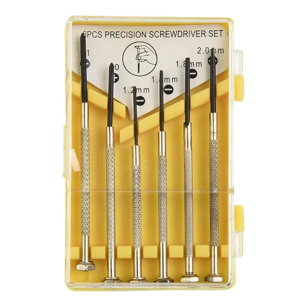 Precision Screwdriver Set (6Pcs) (2 types of sets available) - 2 Sets - HBC