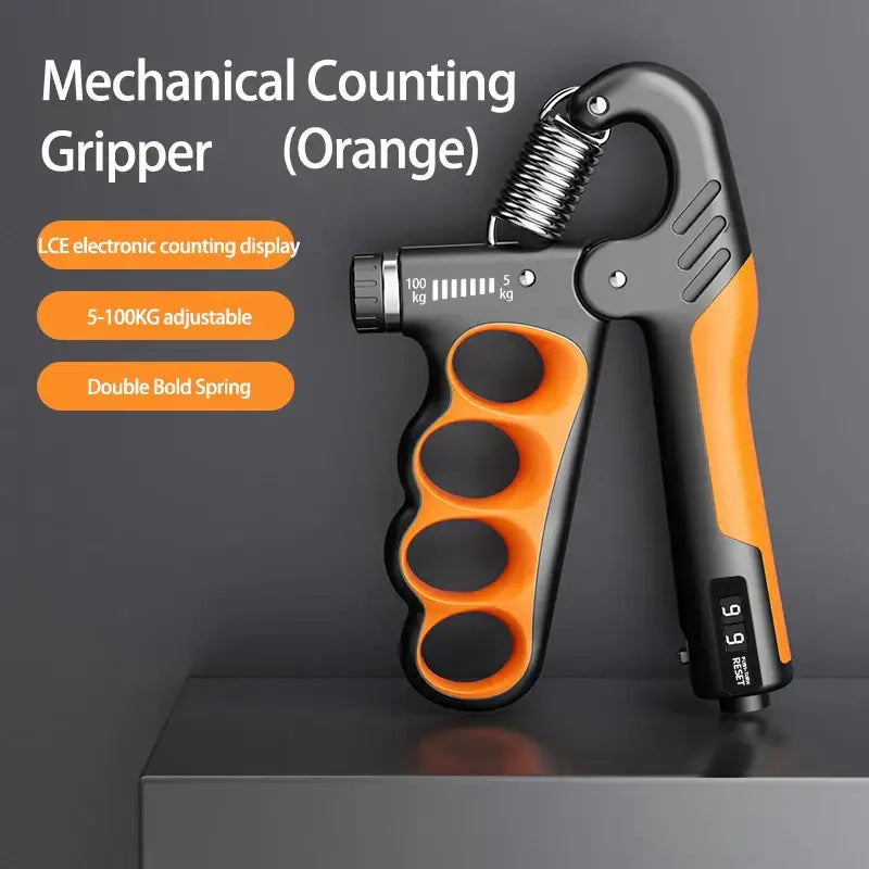 Premium Adjustable Grip Strengthener for Hand and Wrist - Enhance Muscle Recovery with 5-150Kg Resistance Levels