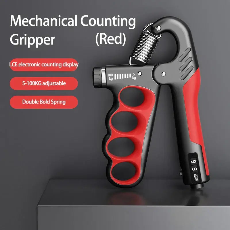 Premium Adjustable Grip Strengthener for Hand and Wrist - Enhance Muscle Recovery with 5-150Kg Resistance Levels