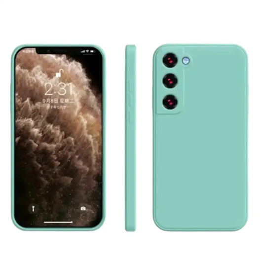 Premium Liquid Silicone Case for Samsung Galaxy A & S Series (Turqouise) - 9eight5