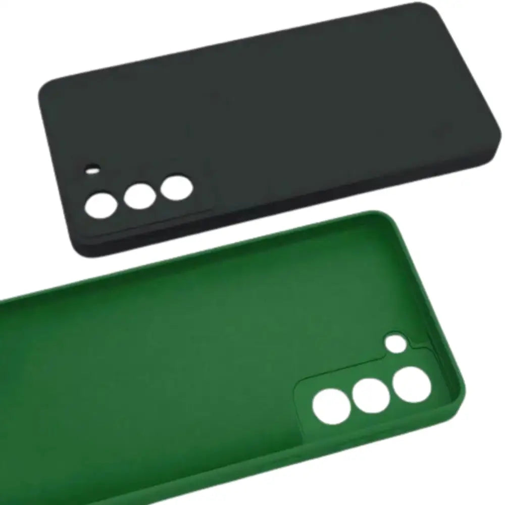 Premium Liquid Silicone Case for Samsung Galaxy A & S Series (Dark Green) - 9eight5