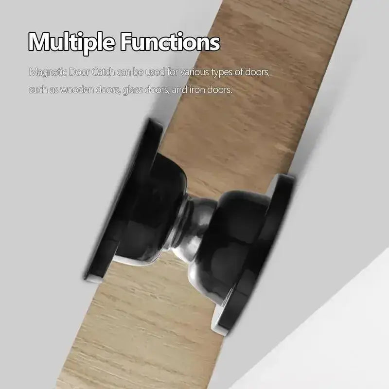 Premium Silicone Magnetic Door Stopper with Silent Operation and Anti-Collision Design for Home and Hospitality