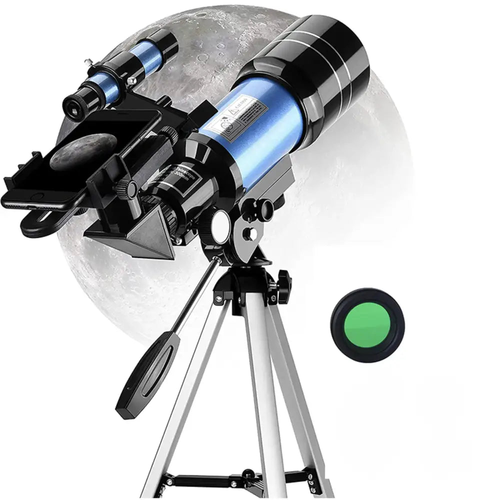 Professional Astronomical Telescope – 150x Zoom with HD Night Vision - Blue - SS