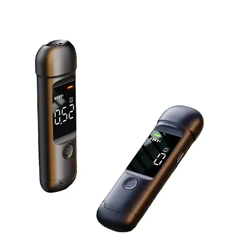 Professional Digital Alcohol Tester – Breathalyzer - Black / Digital Alcohol Tester - HBC