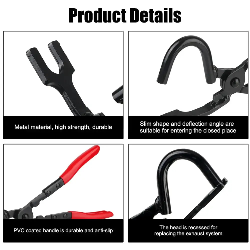 Professional Exhaust Hanger Pliers Kit - RED / Pliers Kit - HBC