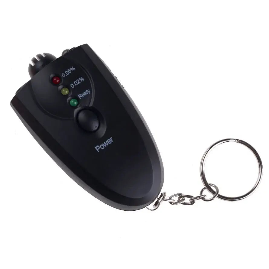 Professional Key Chain Alcohol Meter Analyzer - Breathalyzer - HBC
