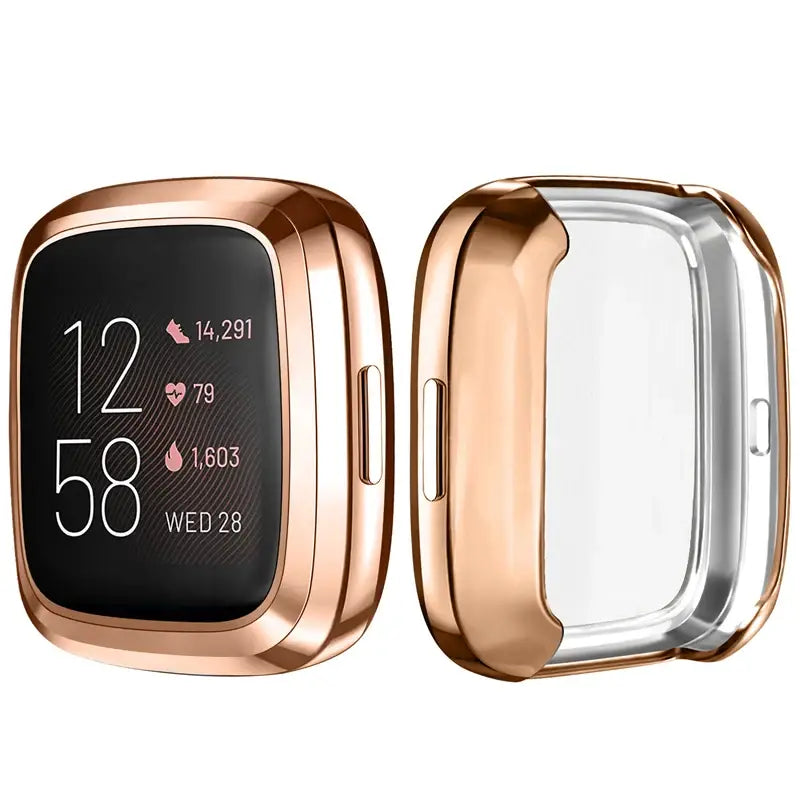 Protective Case - Fitbit Sense 2 Watch (5 colours available) - Rose Gold / Fitbit Sense 2 - TWS