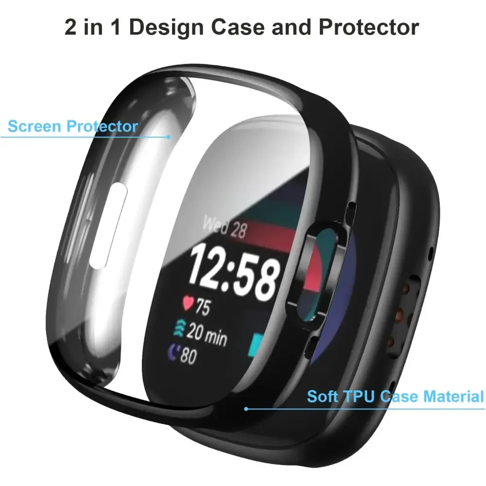 Protective Case - Fitbit Versa 4 Watch (9 colours available) - TWS