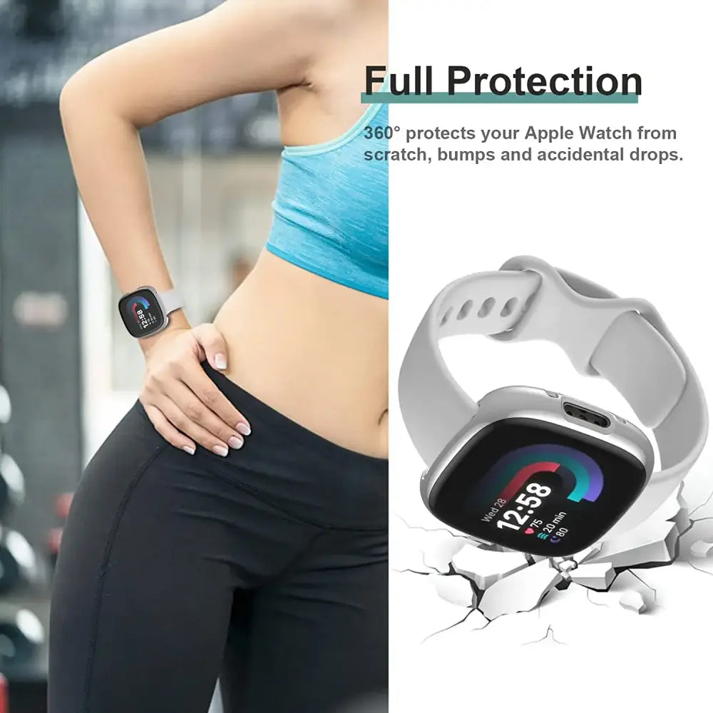 Protective Case - Fitbit Versa 4 Watch (9 colours available) - TWS