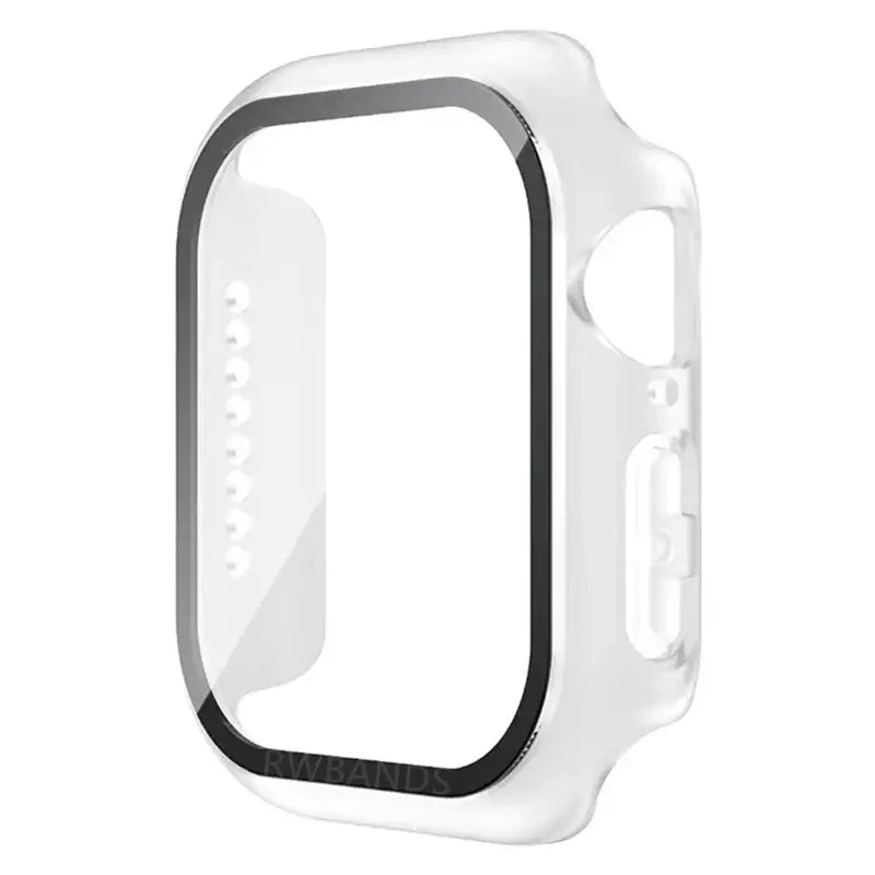 Protective Case for the Apple Watch 7 8 & 9 (45mm) Series - Matte Transparent / Apple Watch Series 7 8 & 9 (45mm) - TWS