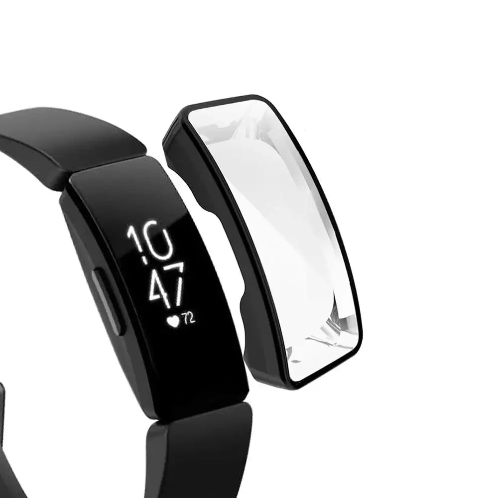 Protective Case for the Fitbit Inspire HR / Inspire - Black - TWS