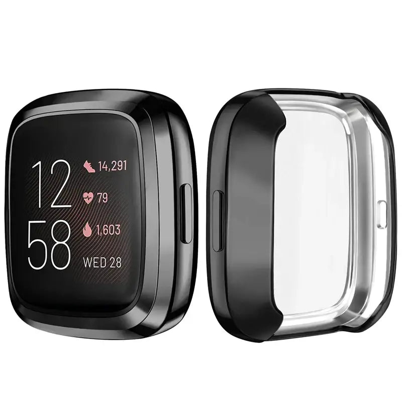 Protective Case for the Fitbit Sense - Black / Fitbit Sense - TWS