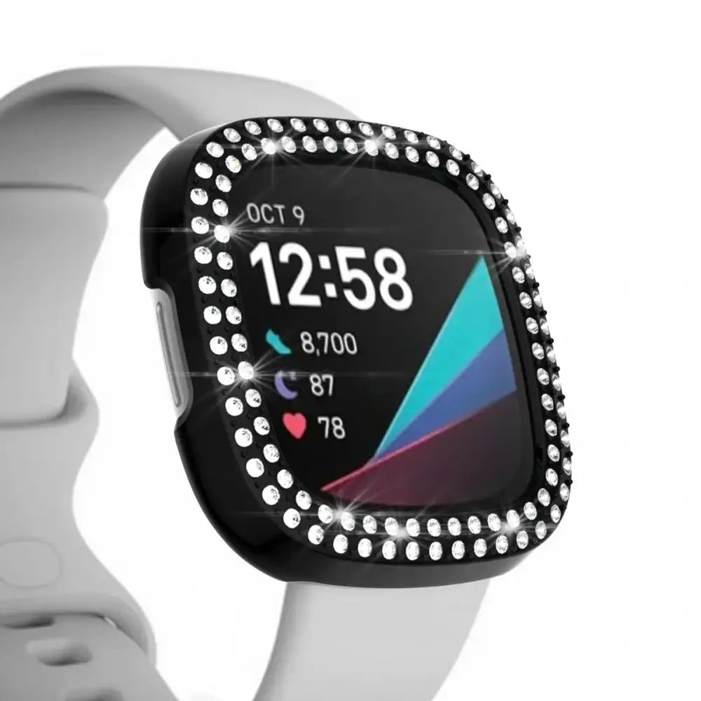 Protective Case for the Fitbit Versa 3 - Black / Fitbit Versa 3 - TWS