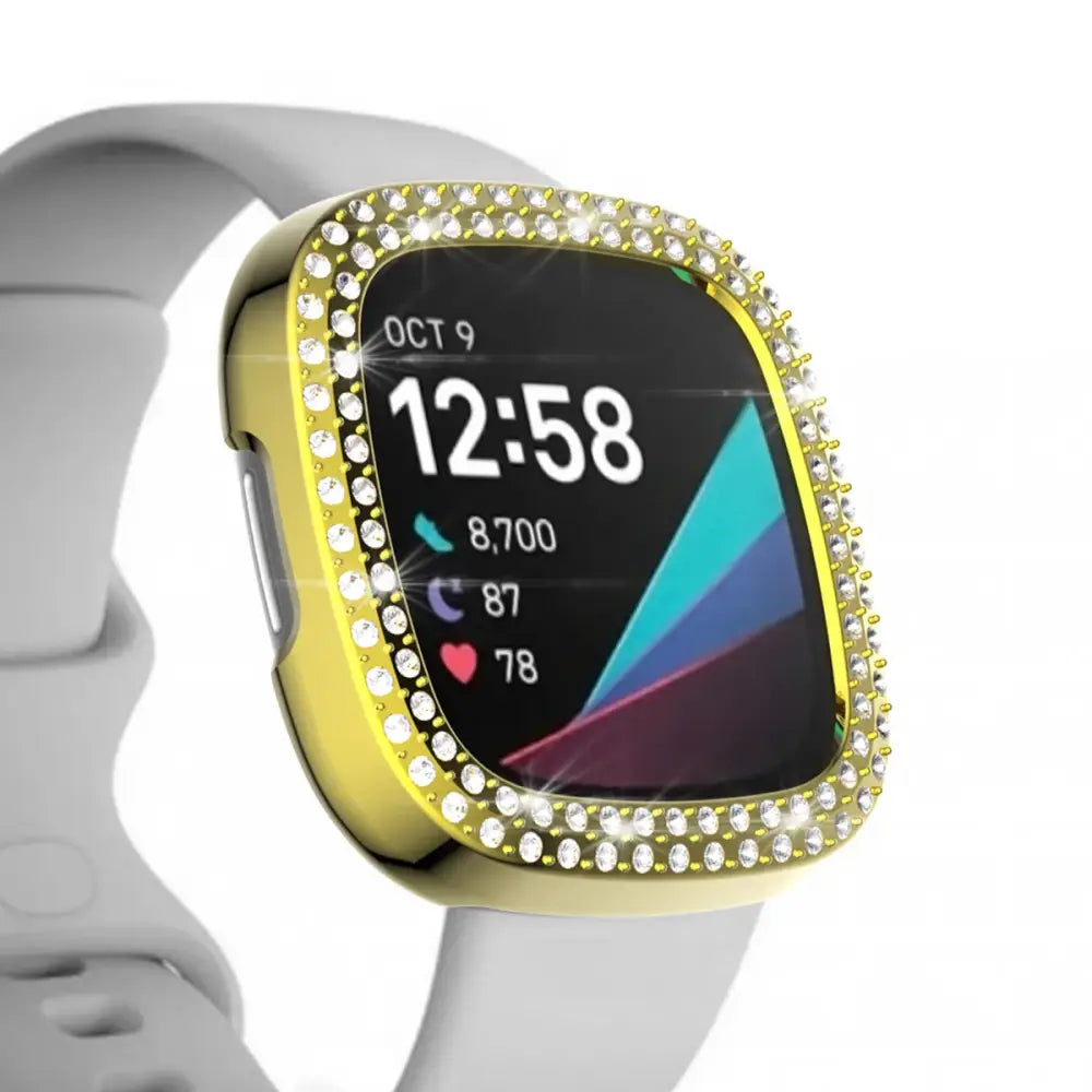 Protective Case for the Fitbit Versa 3 - Gold / Fitbit Versa 3 - TWS