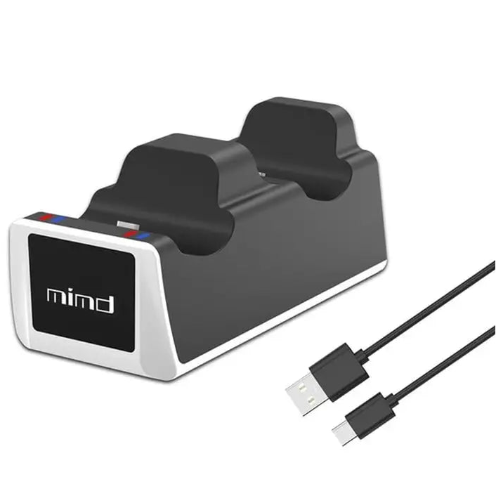 PS5 Dual Wireless Controller Charging Station - Black / Usb
