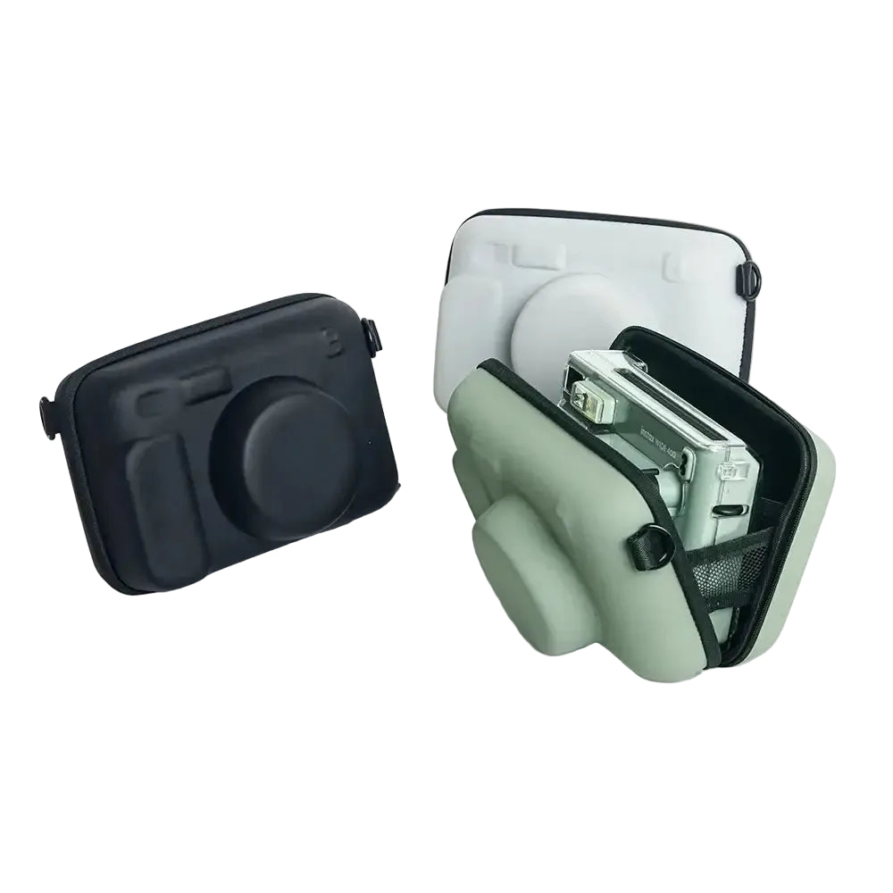 PU Protective Camera Protective Cover Case For Fujifilm Instax W300 Wide 400/210 Camera Hard Case Pouch with Shoulder