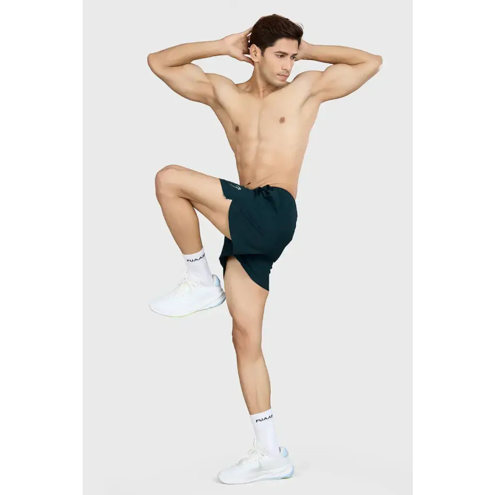 Pulse 4’’ Running Shorts Deep Green - Shorts