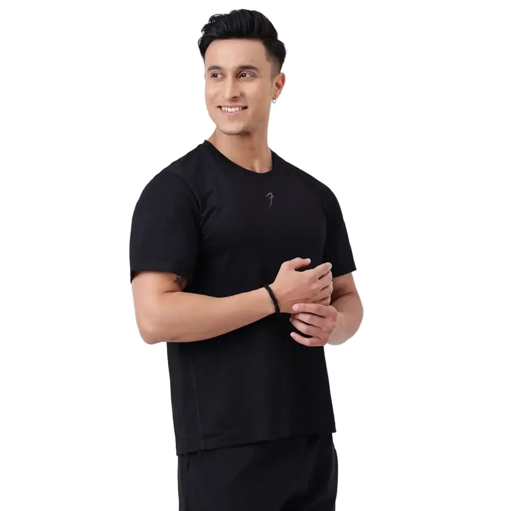Pulse Running T-shirt Black - Tshirts