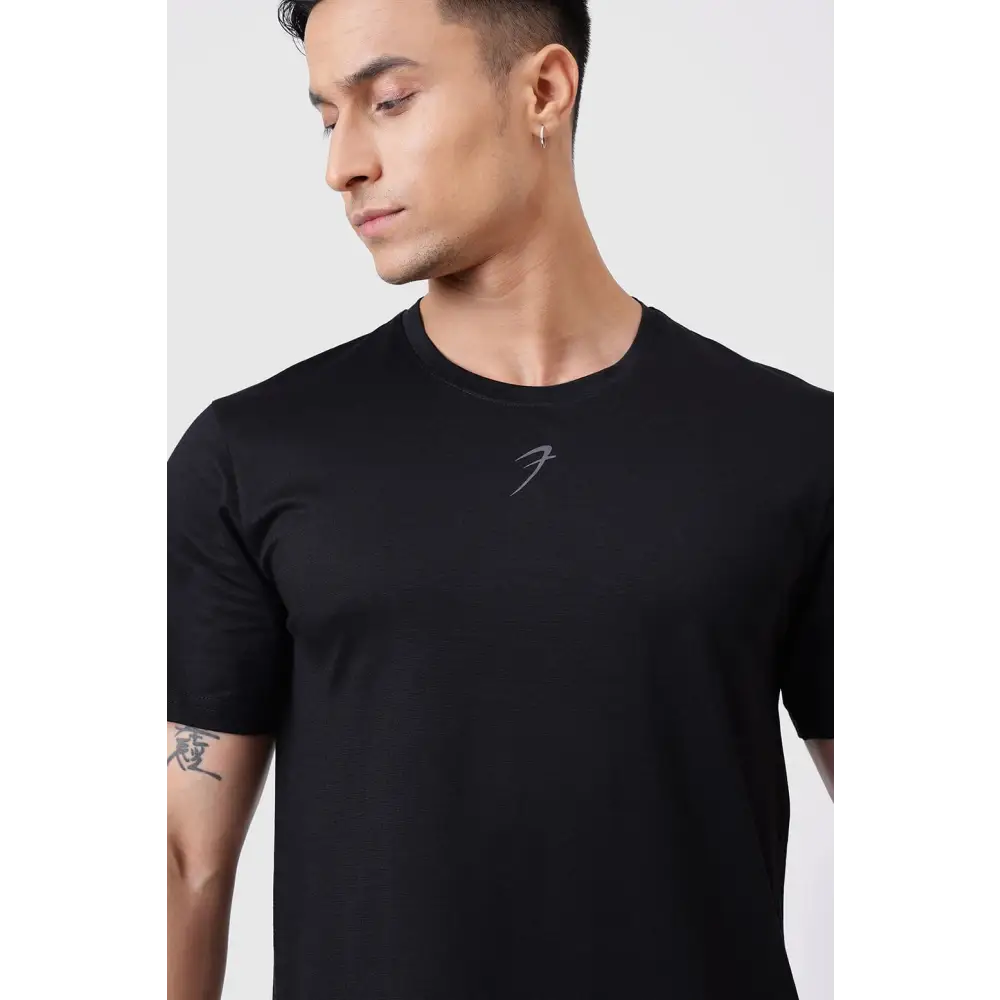 Pulse Running T-shirt Black - Tshirts