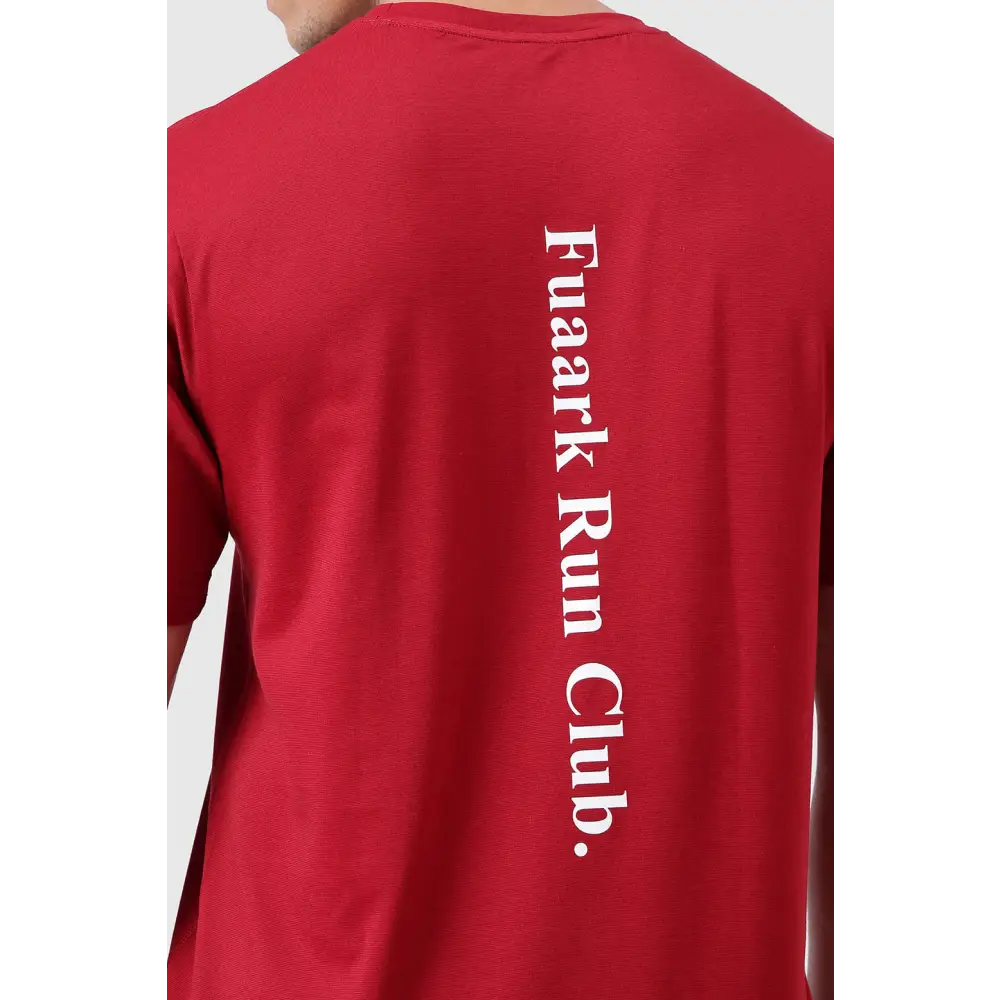 Pulse Running T-shirt Deep Red - Tshirts