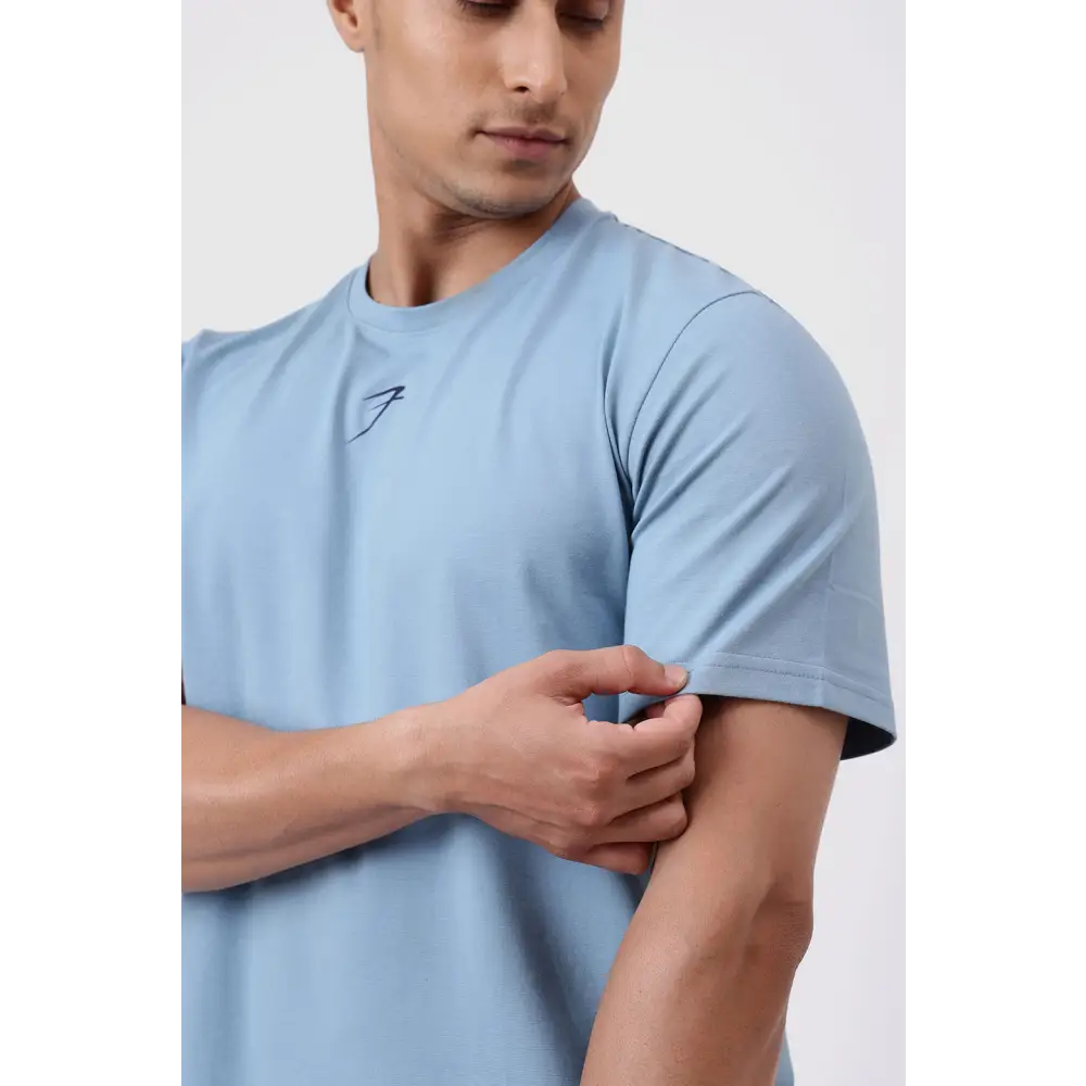 Pulse Running T-shirt Light Blue - Tshirts