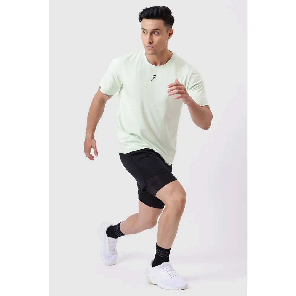 Pulse Running T-shirt Light Green - Tshirts