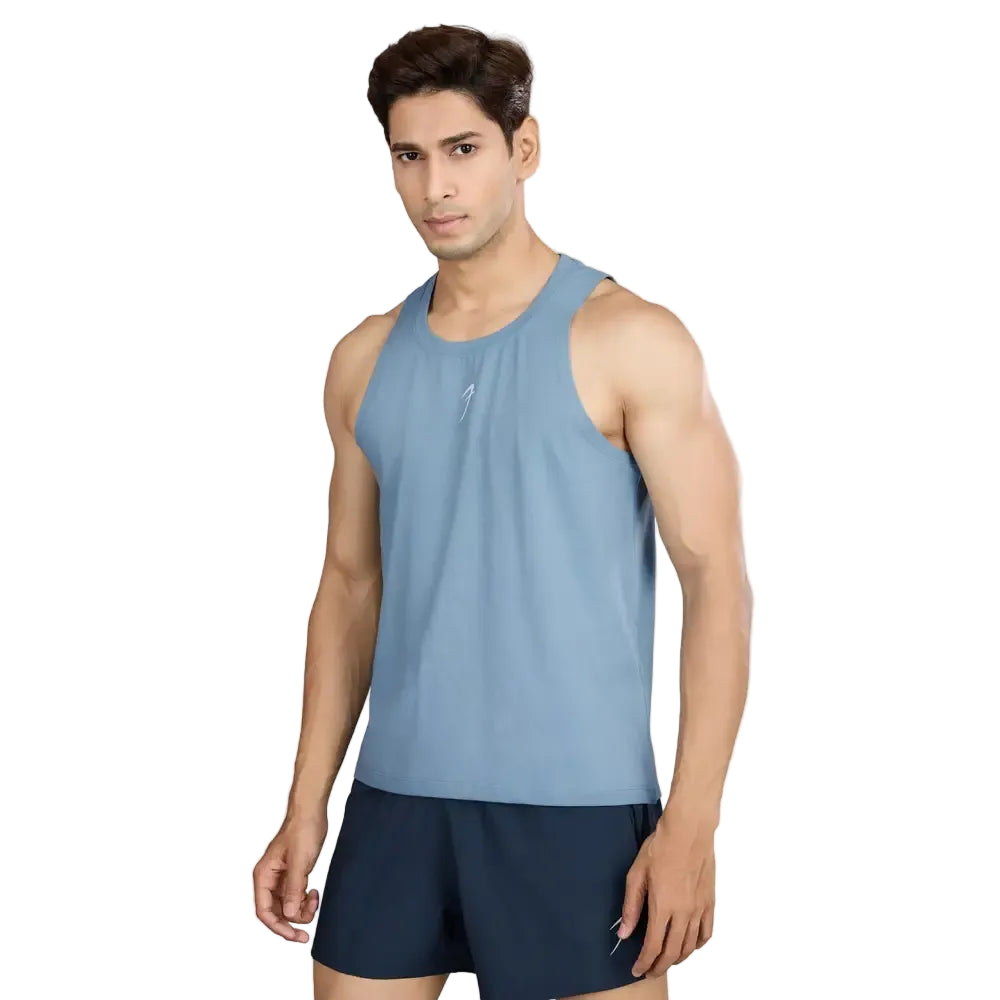 Pulse Running Tank Light Blue - Vest