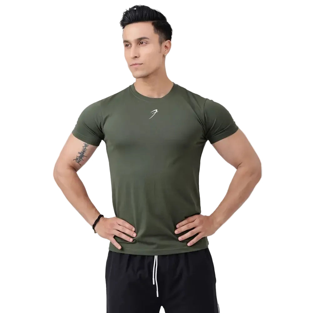 Pulse T-shirt Olive - Tshirts