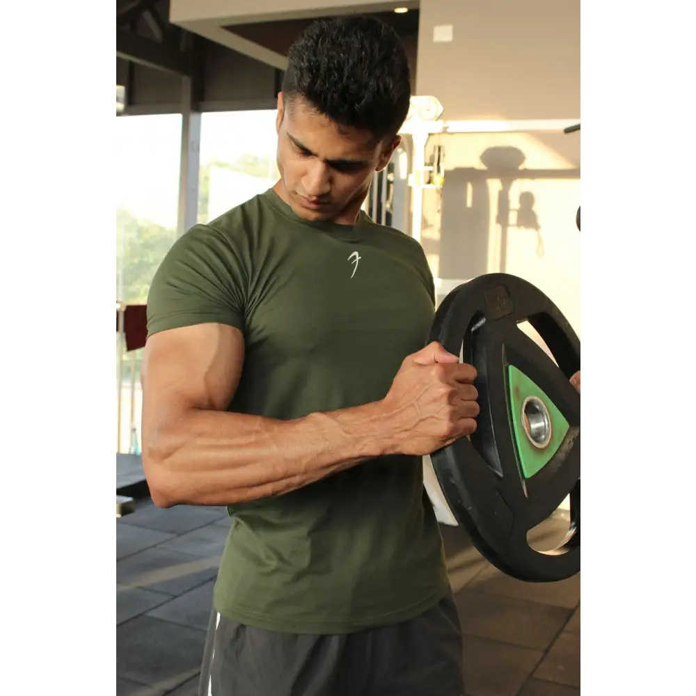 Pulse T-shirt Olive - Tshirts