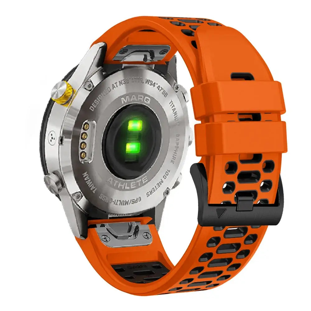 Quick Fit Silicone Strap for the Garmin Fenix 7X & 7X Pro (available in 12 colours) - TWS