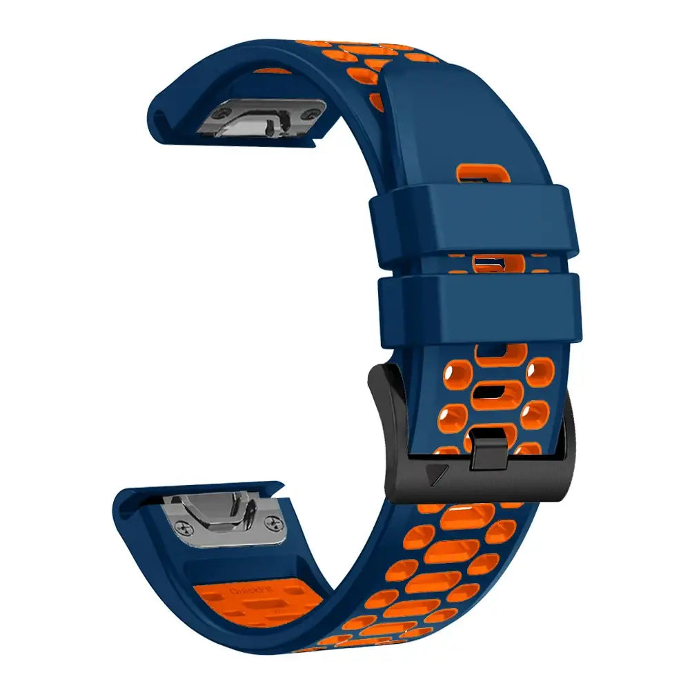 Quick Fit Silicone Strap for the Garmin Fenix 7X & 7X Pro (available in 12 colours) - K / 26mm - Fenix 7X & 7X Pro - TWS