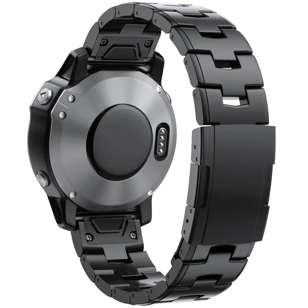 Quick Fit Titanium Strap for the Garmin Fenix/Epix/Instinct Series (22/26mm) (3 colors available) - Black / 22mm - TWS