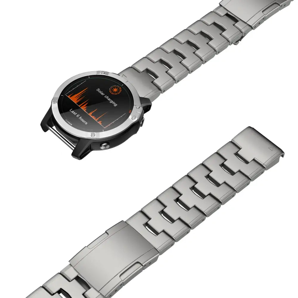 Quick Fit Titanium Strap for the Garmin Fenix/Epix/Instinct Series (22/26mm) (3 colors available) - TWS