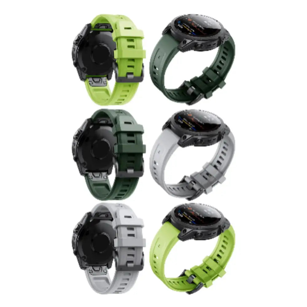 QuickFit Silicone Strap for the Garmin Approach S62 (available in 12 colours) - TWS
